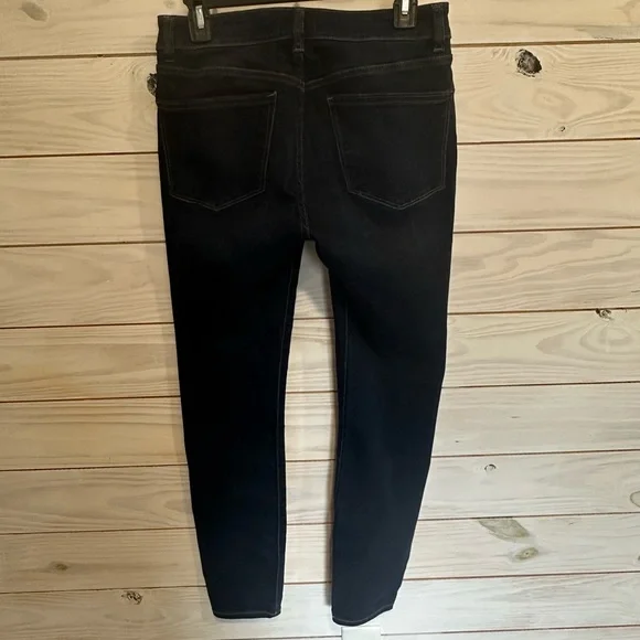 DL1961 Black Skinny Jeans Full-Length - Picture 3 of 8